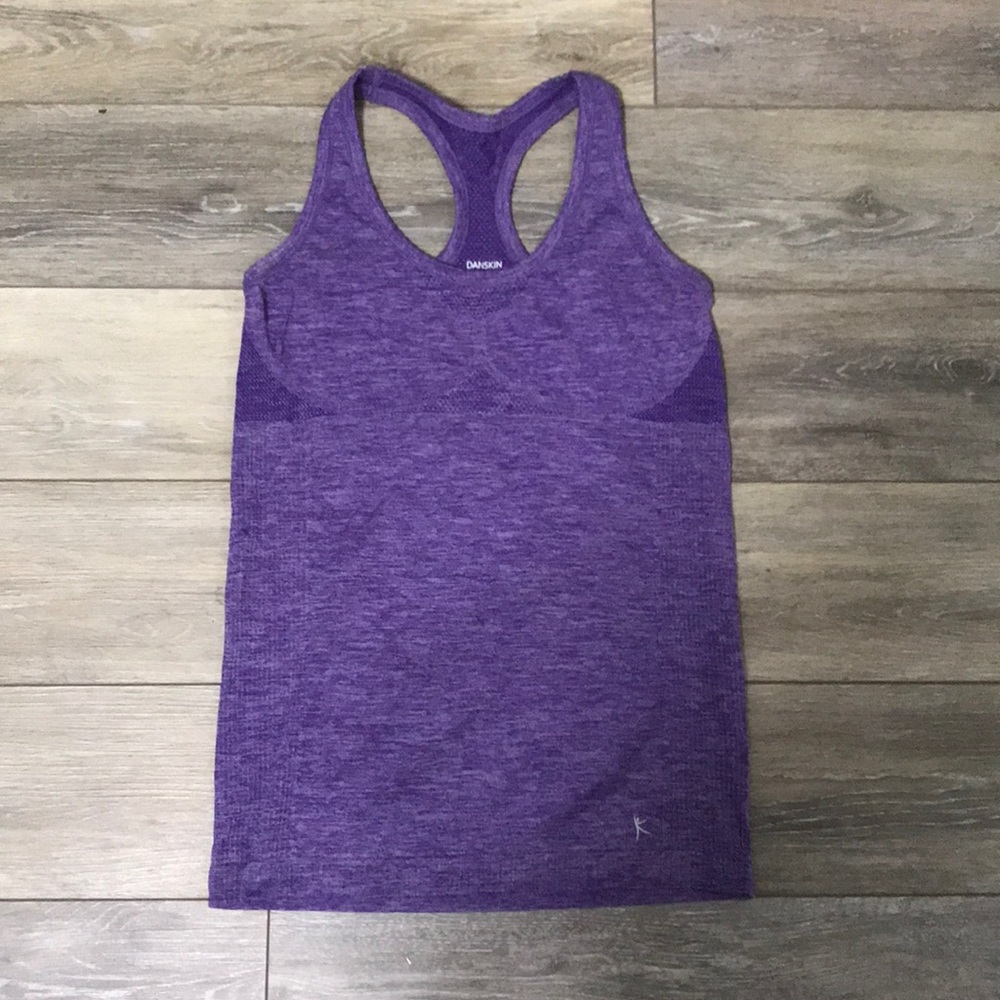 DANSKIN NOW fitted athletic tank top